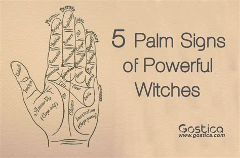 5 Palm Signs Of Powerful Witches Gostica