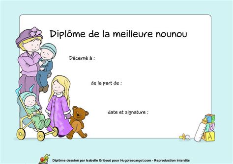 Nounou.gr is tracked by us since june, 2015. Diplôme de la meilleure nounou