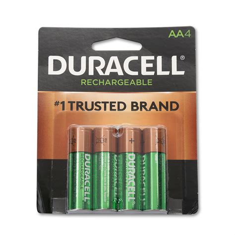 4 Pack Of Rechargeable Aa Batteries Hammacher Schlemmer