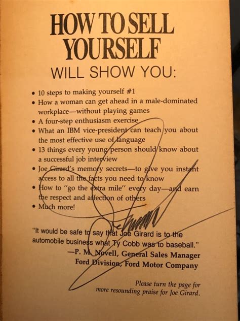 絕版書HOW TO SELL YOURSELF 作者JOE GIRARD 行銷 銷售 推銷 推銷 商業 興趣及遊戲 書本及雜誌