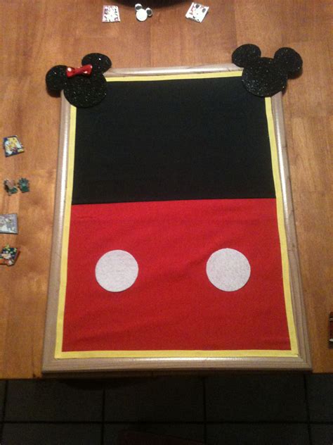 Mickey Mouse Bulletin Board For Your Disney Pins Toddler Bedroom
