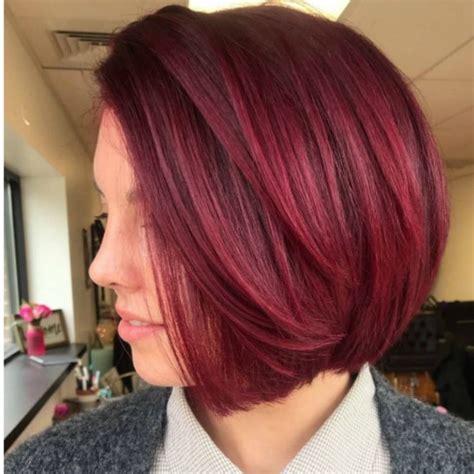 Cranberry Red Is The Sauciest Hair Color Trend Of The