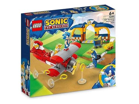 Lego Sonic The Hedgehog Oficina E Avião Tornado De Tails 76991