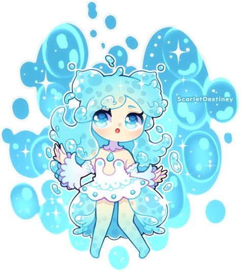 Aqua Jelly By Scarletdestiney On Deviantart Cute Anime