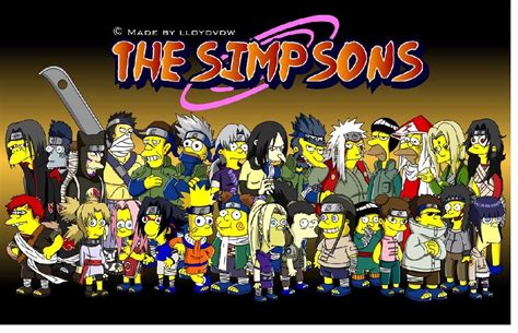 The Simpsons Naruto