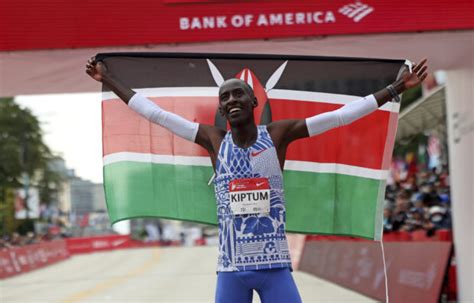 Kenyan Kelvin Kiptum Sets World Marathon Record In Chicago Inquirer