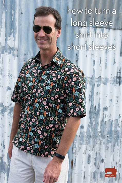 How To Turn A Long Sleeve Shirt Into Short Sleeves Blog Oliver S