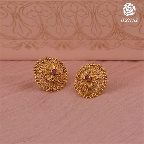 Top Designer Gold Earring Collections Are Here South India Jewels