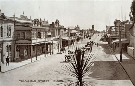 Photography Historical New Zealand Nelson Trafalgar Street
