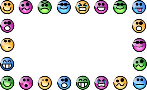 Smiley Borders Clip Art Library