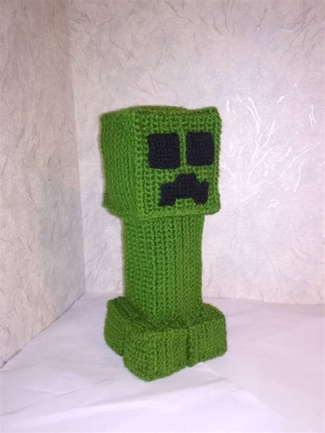 Minecraft Creeper Amigurumi Boy Crochet Softy Toy Etsy