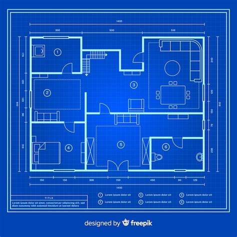 Modern House Design Blueprint
