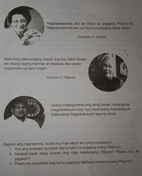 Paano Mo Ipinakita Ang Iyong Pagiging Makabayan