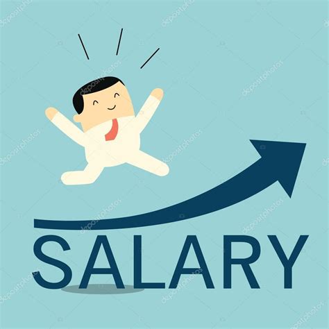 Happy Salary Raise — Stock Vector © Jesadaphorn 41728059