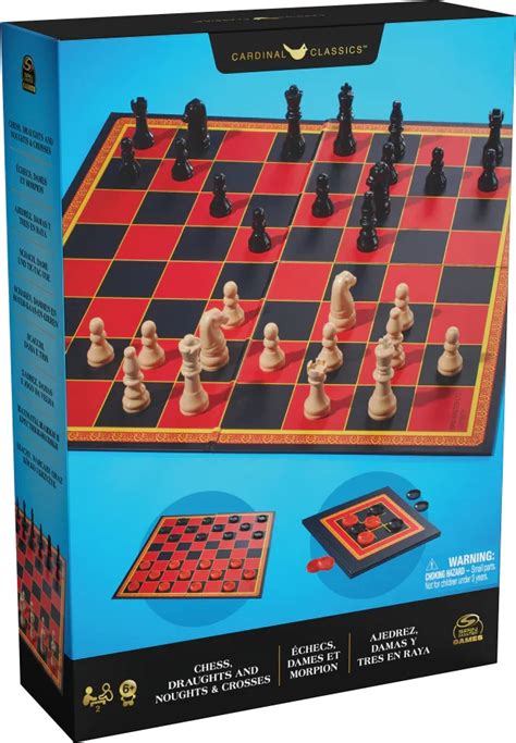 Cardinal Cardinal Classics The Chess Checkers Playone