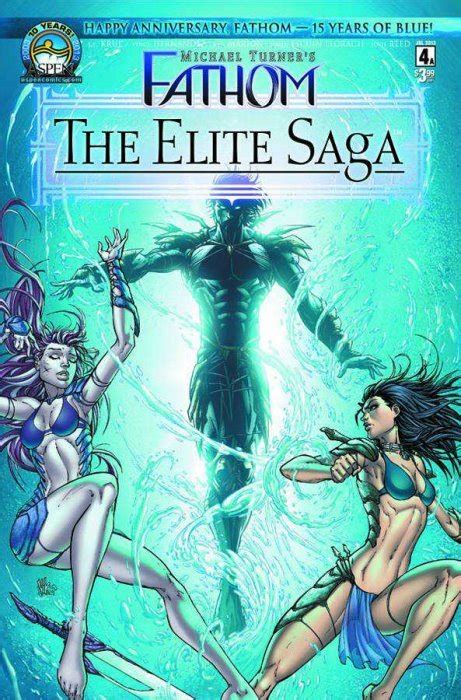 Michael Turners Fathom The Elite Saga 1 Aspen Mlt Inc Comic Book