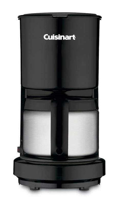 Cuisinart Dcc 450bk 4 Cup Coffeemaker Wstainless Steel Carafe