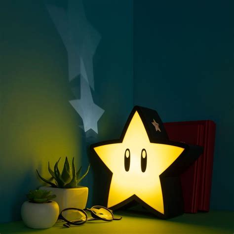 Super Star Super Mario Bros Lampe 16cm Piece Hunter Swiss