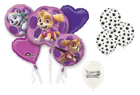 Paw Patrol Balloon Bouquet Kit With Foil Balloons