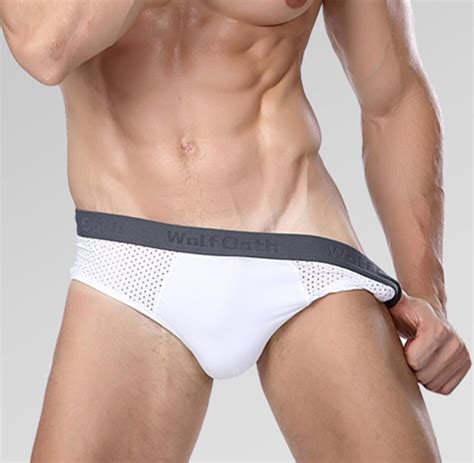 Male Underwear Sexy Brave Modal Men Briefs Underpants Soft U Convex