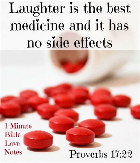 Wouldn't that be so unpleasant and. laughter does good like a medicine scripture | They say ...