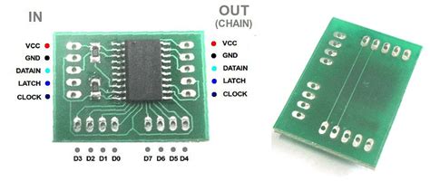 Tpic6b595 To Drive 12v Seven Segment Leds And Multiplexing Arduino