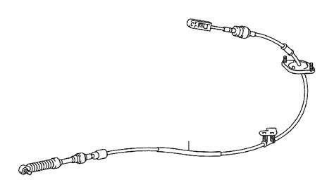 Toyota Tacoma Automatic Transmission Shifter Cable 3382004020
