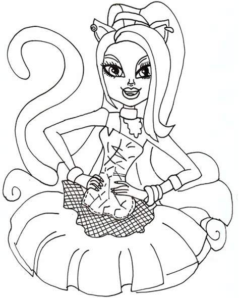 Monster Coloring Sheets Printable Coloring Pages