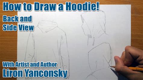 Be reminded this is just a guideline and i am not saying my way is the best and only way. How to Draw a Hoodie: Back and Side View - Liron Yanconsky