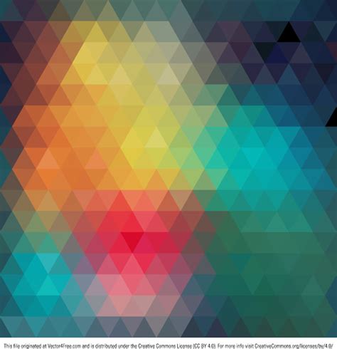 Geometric Colorful Abstract Background Vector Vectors Graphic Art