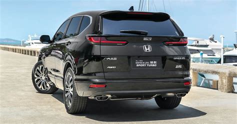 Honda Breeze Introduced In China Restyled Cr V With Accord Face 15t