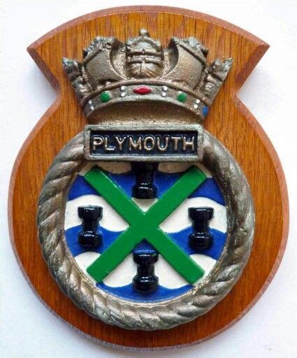 Hms Plymouth Crest Royal Navy Ships Navy Day Navy Ships