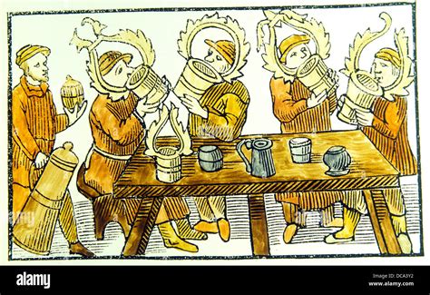 Medieval Period The Great Drinkers Of The North 16th Century Beer