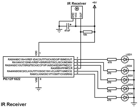Ir Remote Control Transmitter And Receiver With Ccs C Compiler