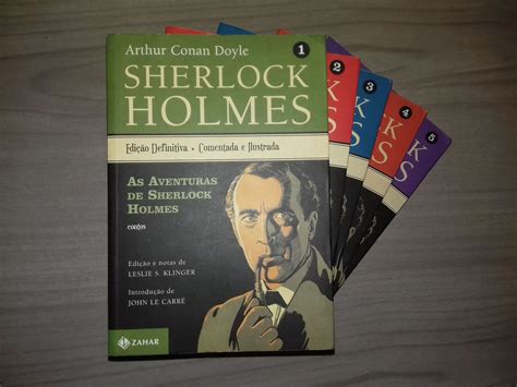 As Aventuras De Sherlock Holmes Arthur Conan Doyle Conjunto Da Obra