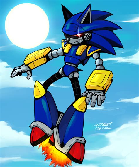 Archie Mecha Sonic Yeah By Metagrif On Newgrounds