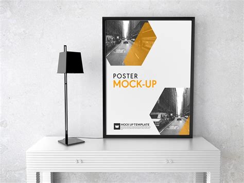 Indoor Poster Frame Mockup Template Css Author