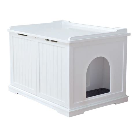 Sie möchten ihrem stubentiger eine besondere freude machen? Trixie Katzenhaus für Katzentoilette, Schrank XL 40233 in ...