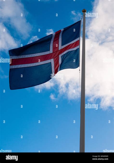 Iceland Flag Reykjavik Hi Res Stock Photography And Images Alamy