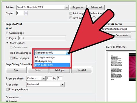 How To Print Multiple Pdf Pages On One Page