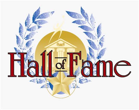 Hall Of Fame Logo Hall Of Fame Word Free Transparent Clipart