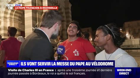 Le Pape Vient Au Vélodrome Cest Une Chance Incroyable Anthony Et