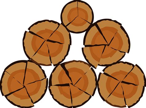 Download Logs Sawn Wood Royalty Free Vector Graphic Pixabay