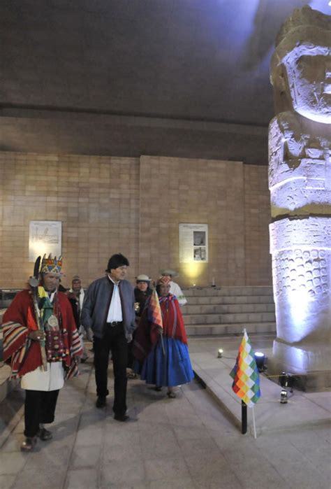 Así Fue La Ceremonia Ancestral De Investidura De Evo Morales