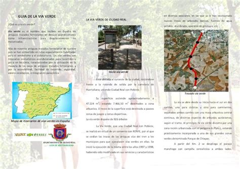 Pdf Triptico D A De Las Vias Verdesdocx Ciudad Real · 2018 4 6 · Title Microsoft Word