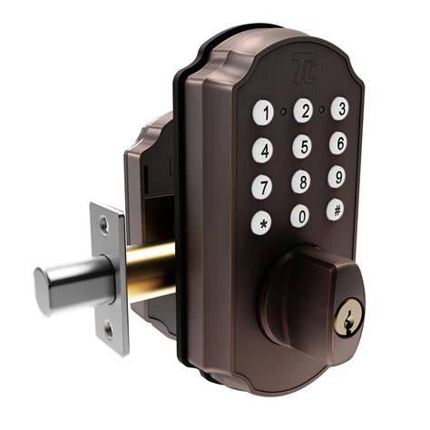 TURBOLOCK TL114 Keyless Door Lock with Keypad and Voice Prompts
