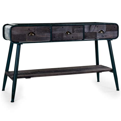 Industrial Console Table Desk Console Table Modern