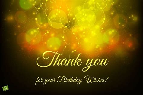 Thank You For Your Birthday Wishes Thank You Messages For Birthday
