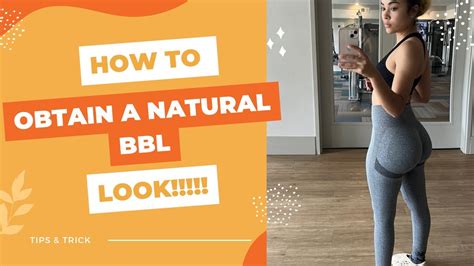 How To Obtain A Natural Bblslim Thickbubble Butt Look ~ In The Gym