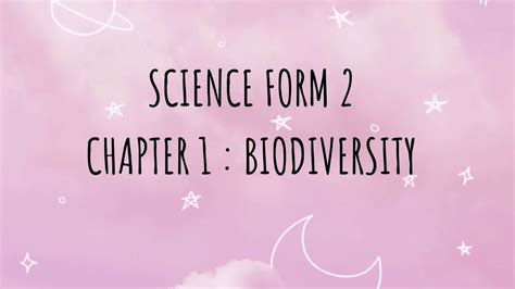 Science chapter 1 introduction to science chapter 1 introduction to science 1.1 1.2 1.3 1.4 1.5 science is part of everyday life steps in a scientific investigation leisure : Science form 2 kssm Chapter 1 : Biodiversity - YouTube